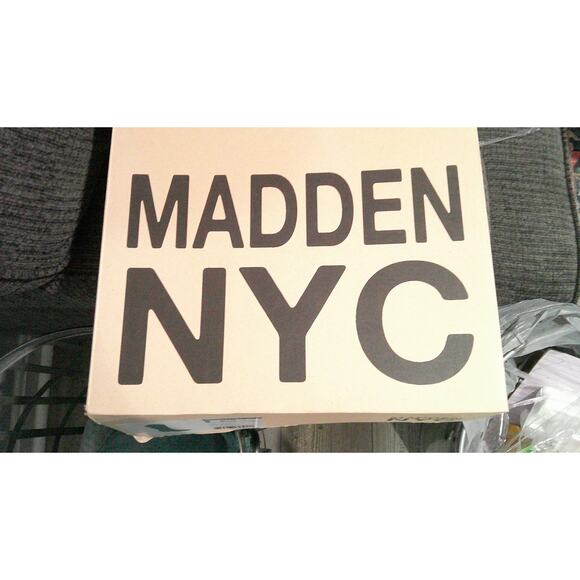 Madden NYC Cowboy Western Black Boots Women's 6 - Picture 7 of 8